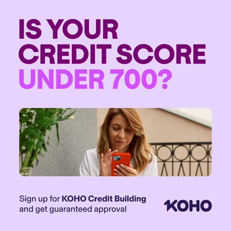 KOHO Credit Building